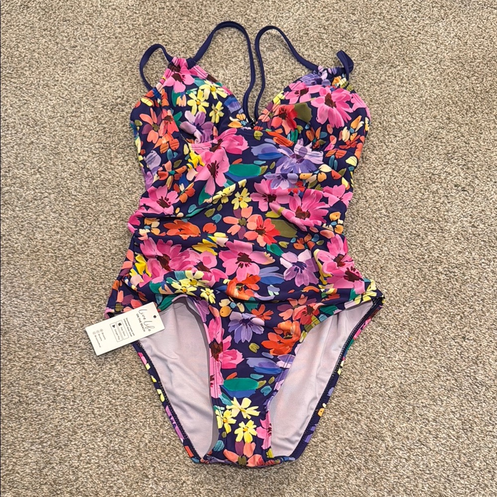 Cupshe Floral One Piece NWT
